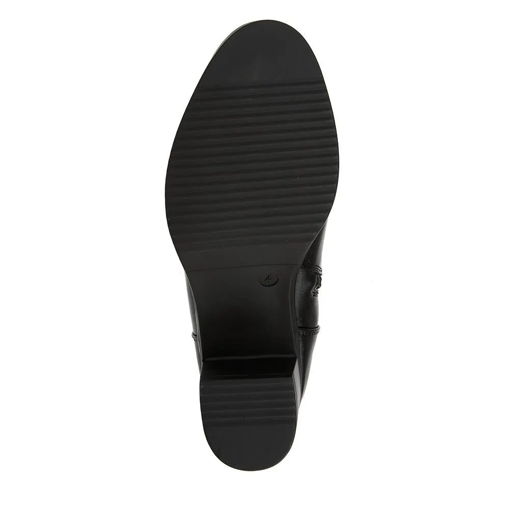Block Heeled Long Boots  - WK40013 / 326 375