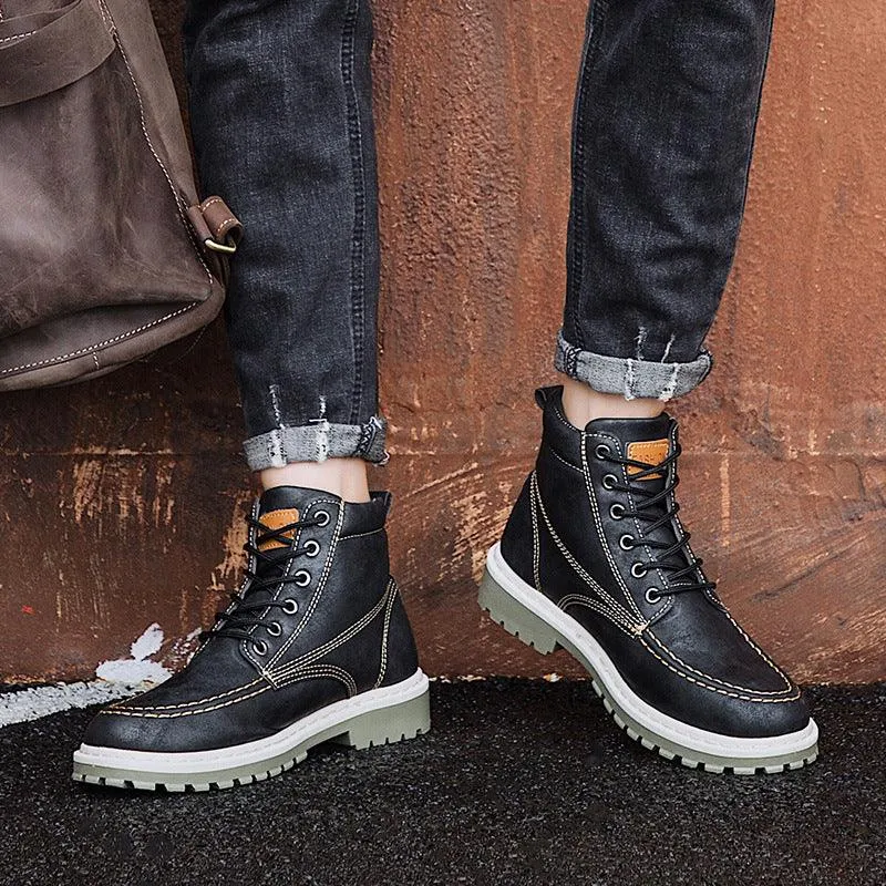 Casual English Style Martin boots