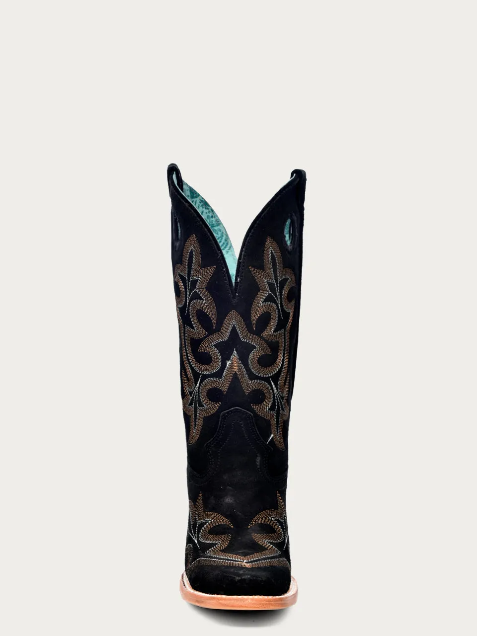Corral Women's Suede Western Boots - Square Toe A4476
