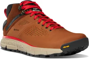 Danner Men's Trail 2650 Mid GTX Brown/Red Hiking Shoes 61249 Danner Men's Trail 2650 Mid GTX Brown/Red Hiking Shoes 61249