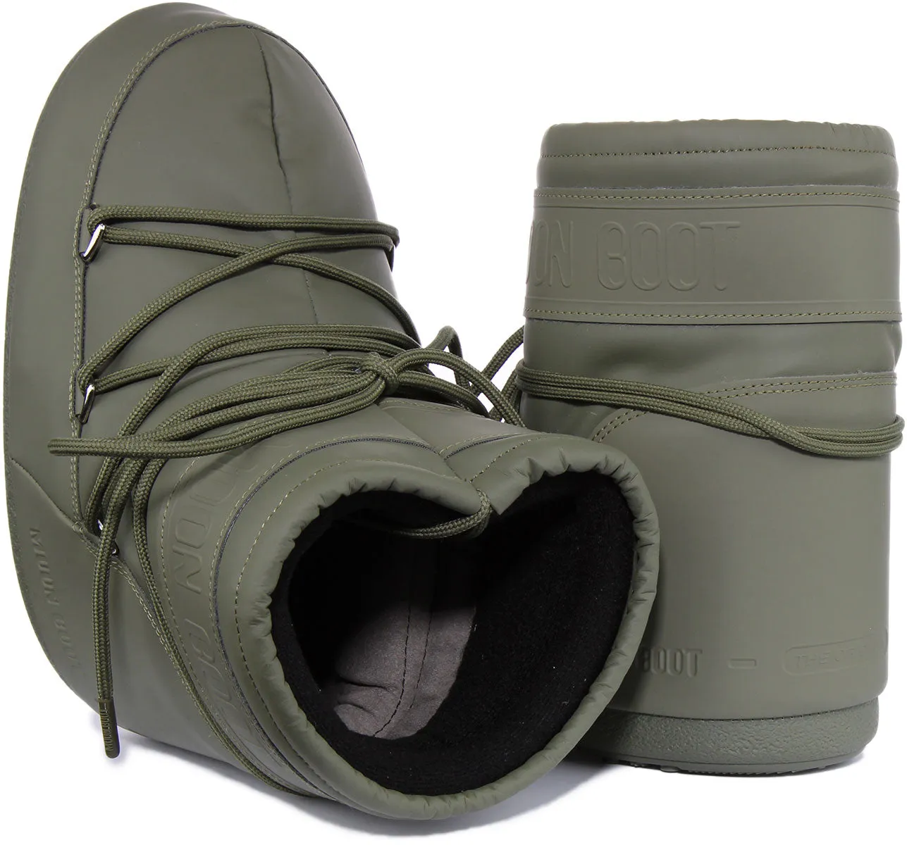 Moon Boot Icon Low In Khaki For Women