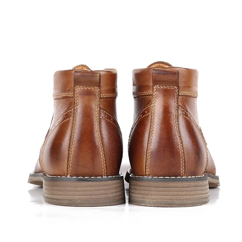 West Louis Casual Lace up British Style Boots