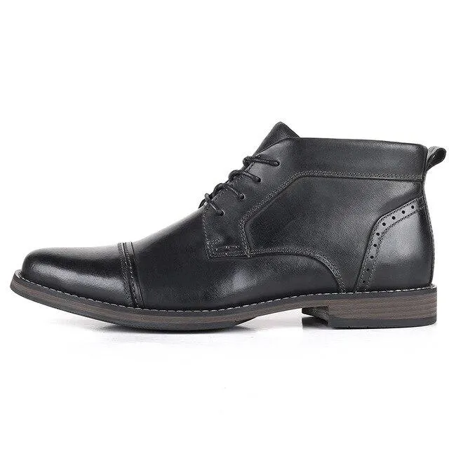 West Louis Casual Lace up British Style Boots