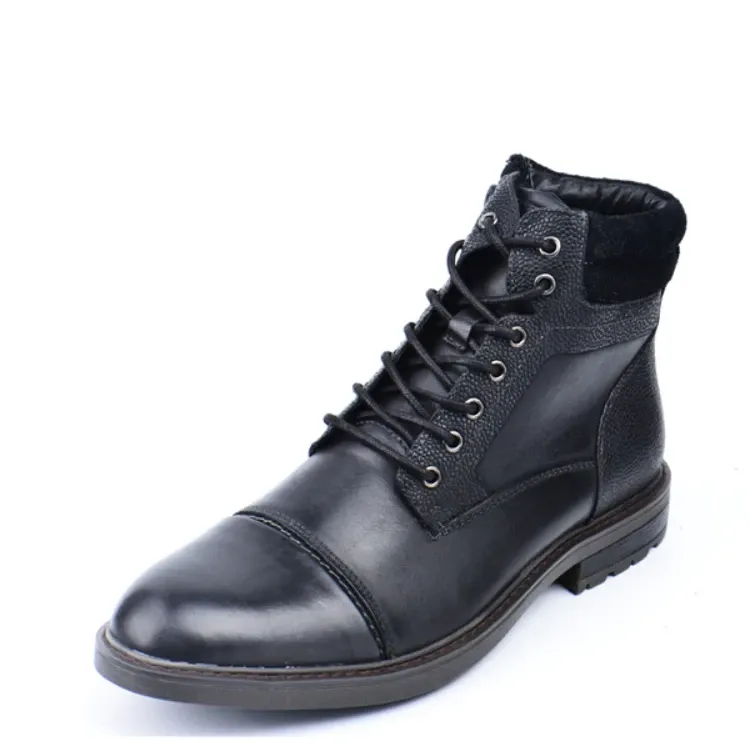 West Louis Casual Martin Style Boots With Zipper