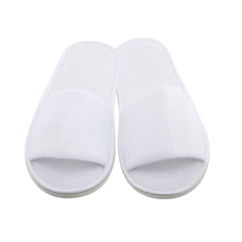 White Youth Open Toed Slipper